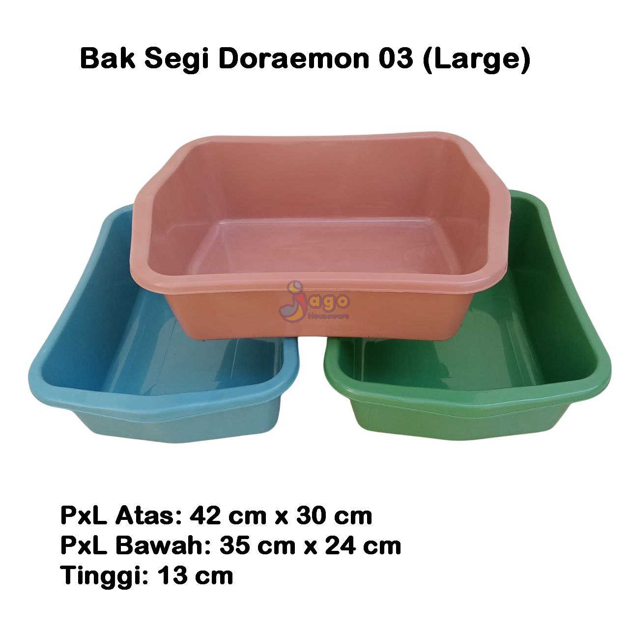 Baskom Segi Doraemon Retro Susan - Image 4