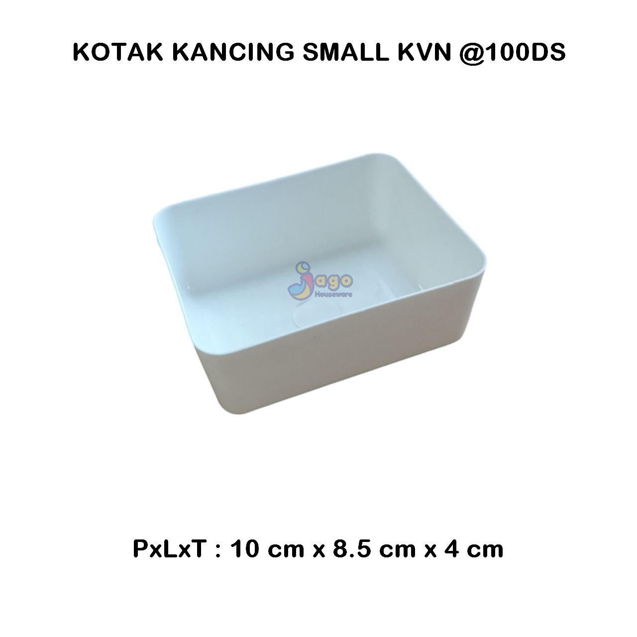 KOTAK KANCING S PUTIH