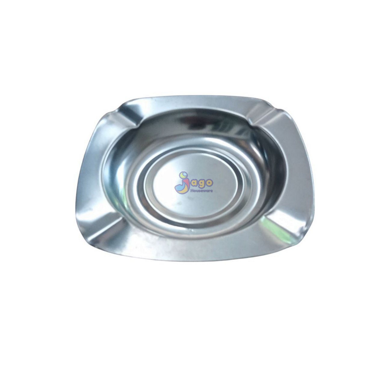 Asbak segi stainless jago houseware
