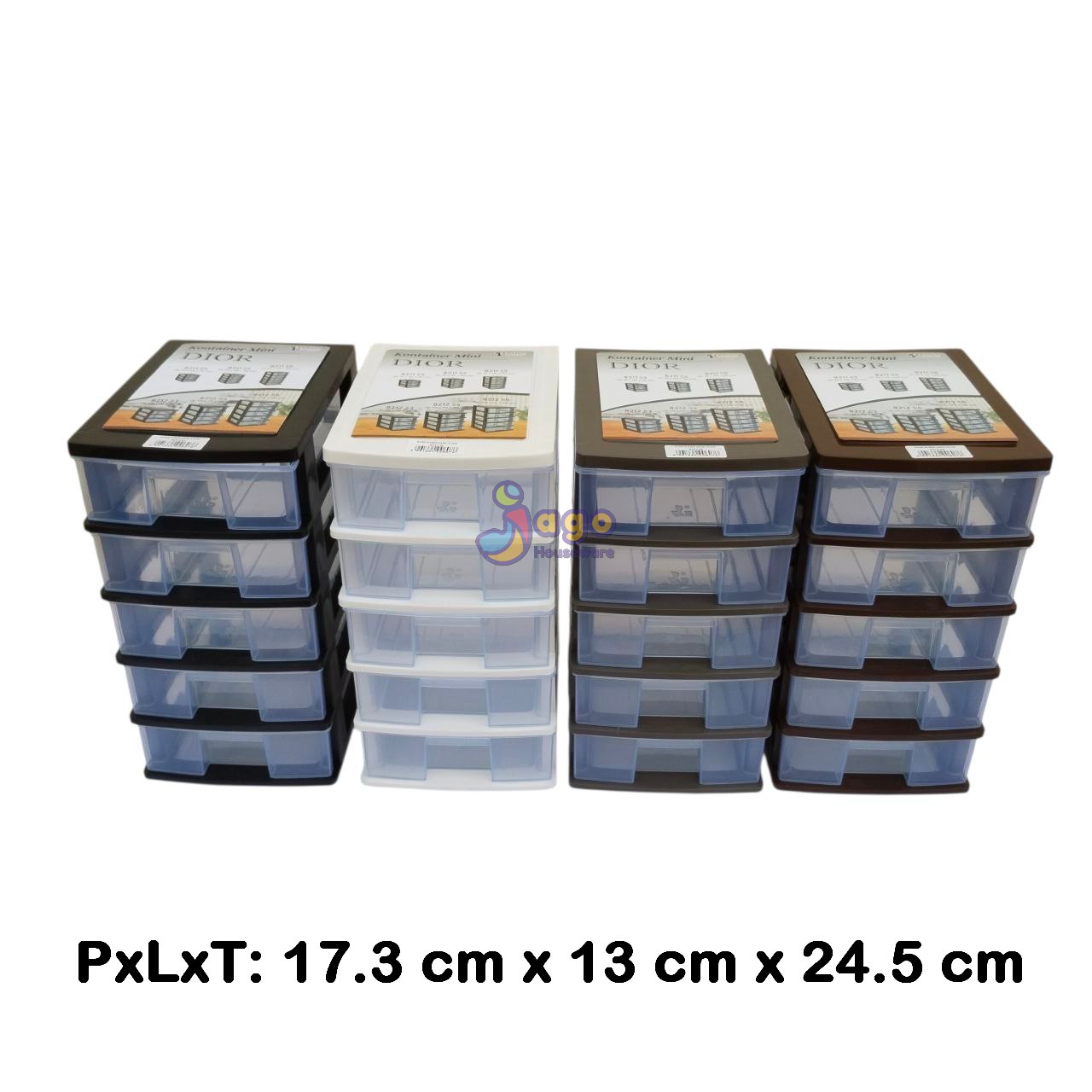 CONTAINER MINI DIOR MEDIUM SUSUN 5