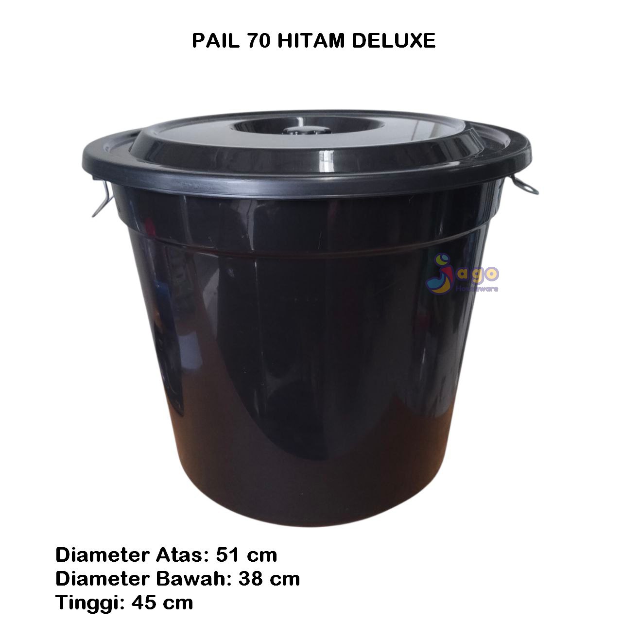 EMBER 70 LT HITAM SUSAN JAGO HOUSEWARE