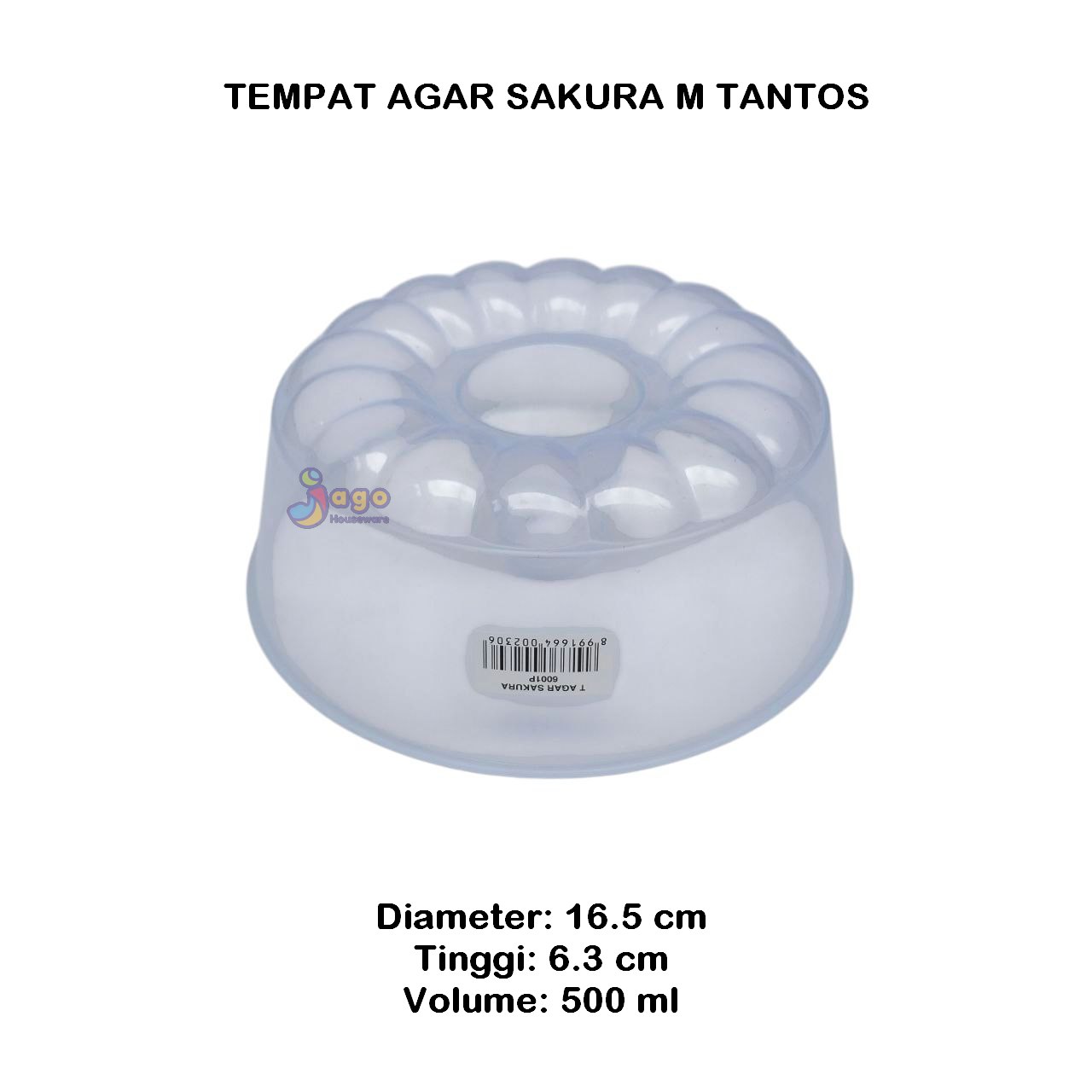 CETAKAN AGAR SAKURA M TANTOS JAGO HOUSEWARE