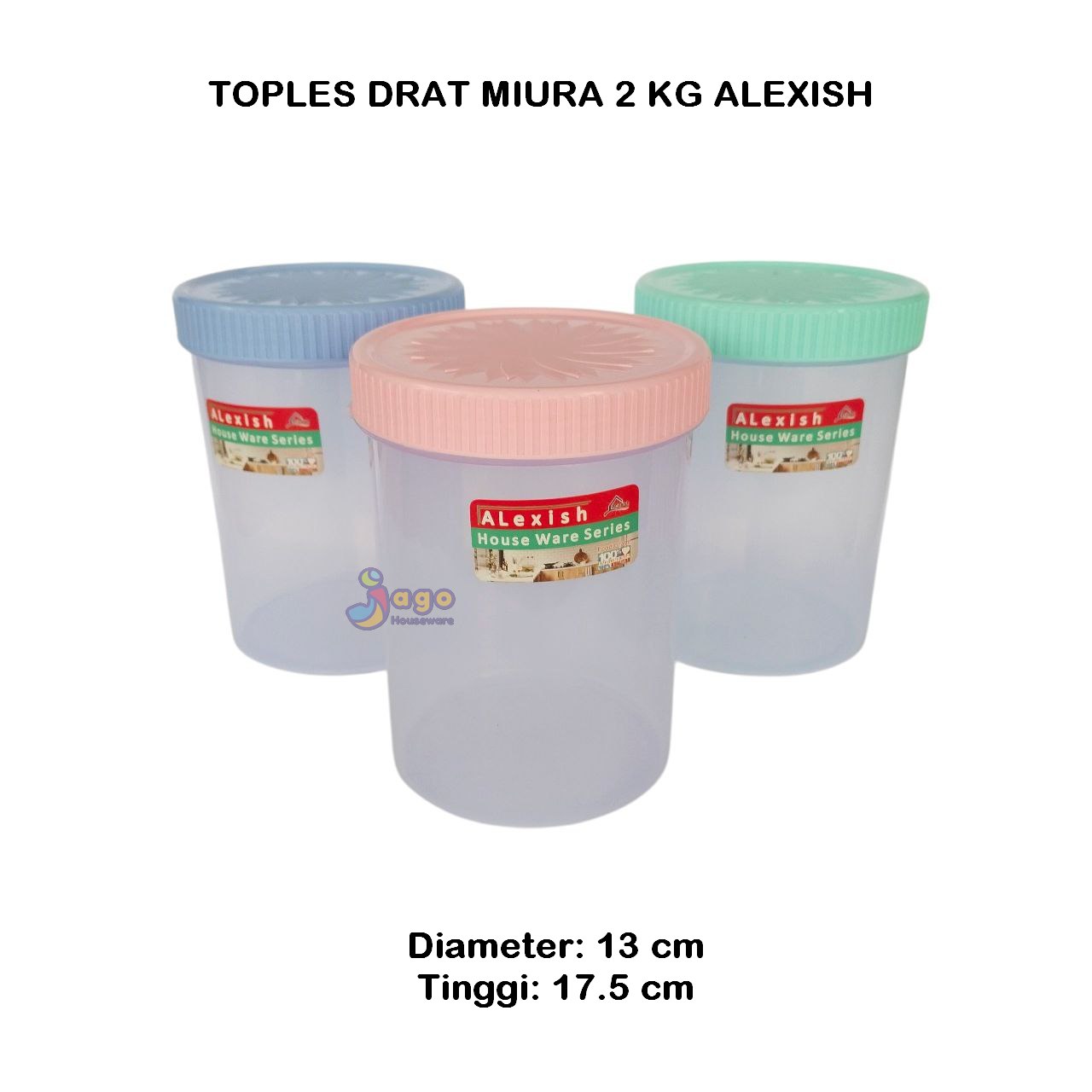 TOPLES ALEXISH MIURA 2 KG JAGO HOUSEWARE