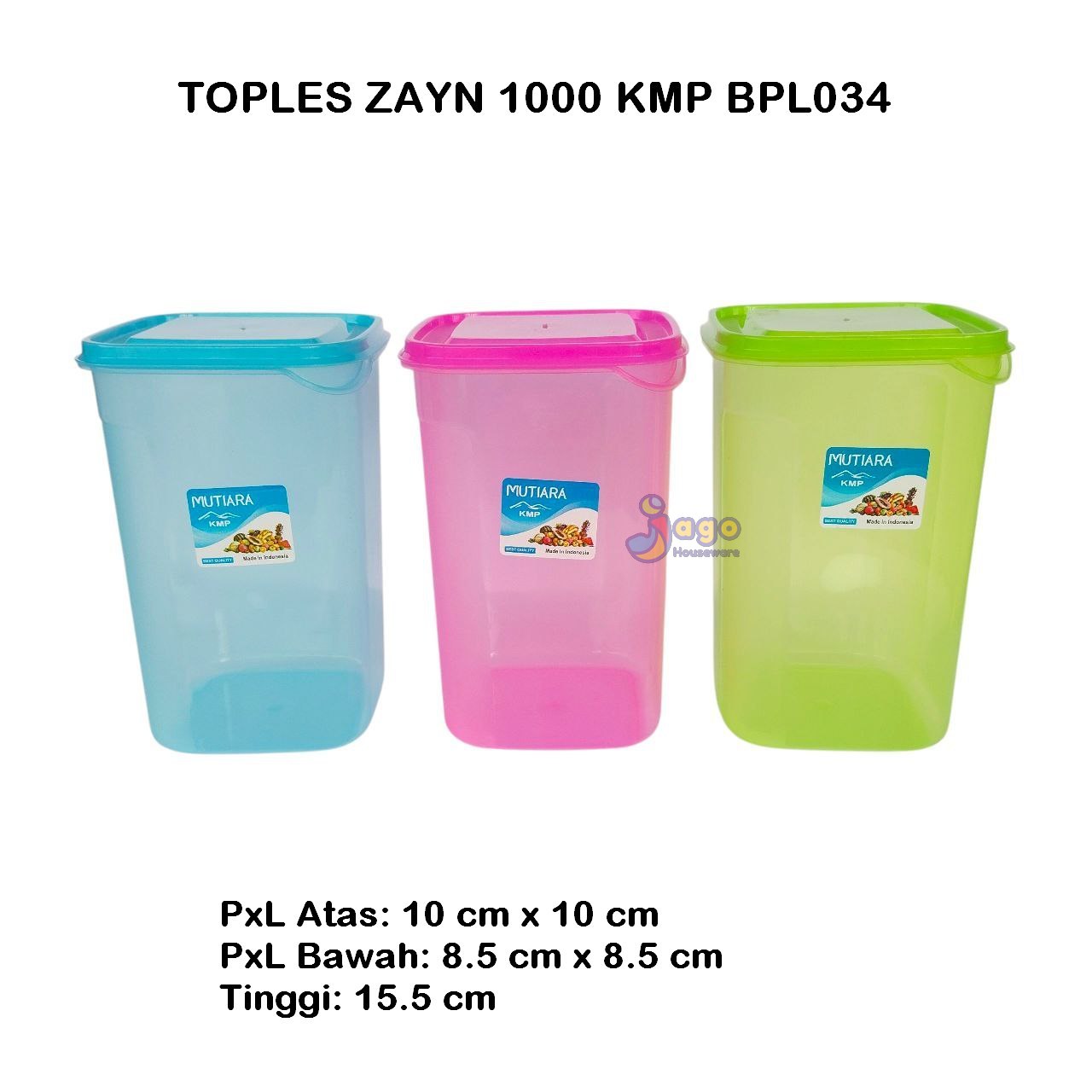 TOPLES ZAYN 1000 ML KMP jago houseware