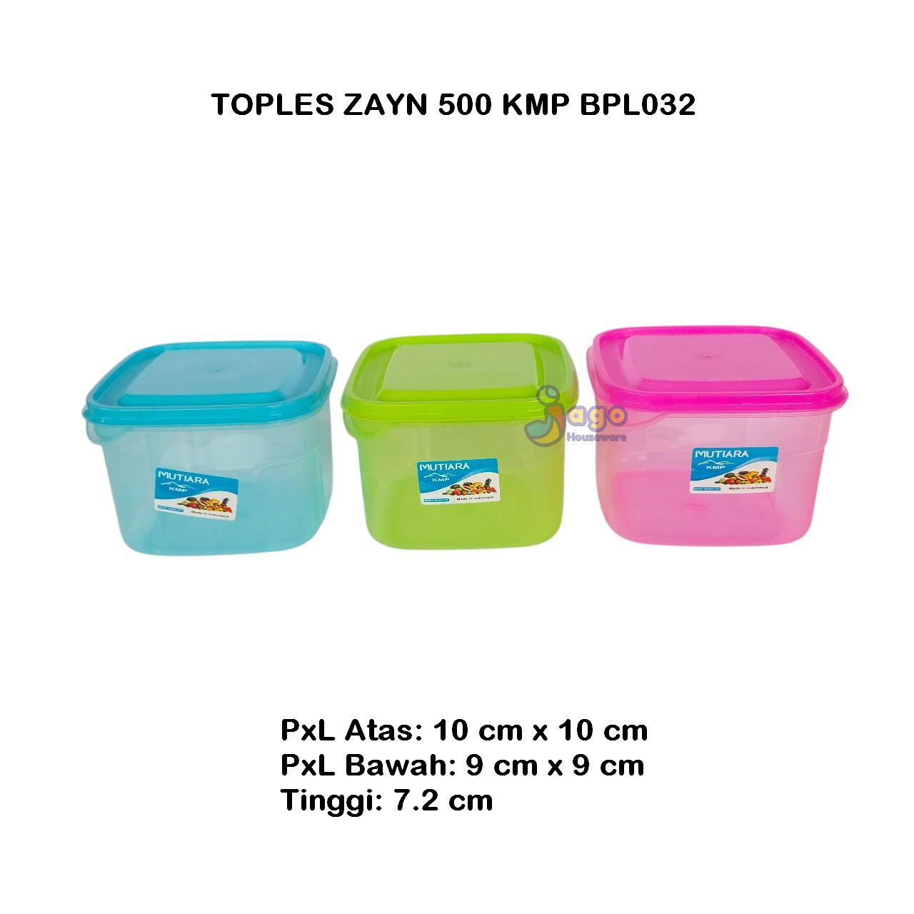 TOPLES ZAYN 500 ML KMP jago houseware