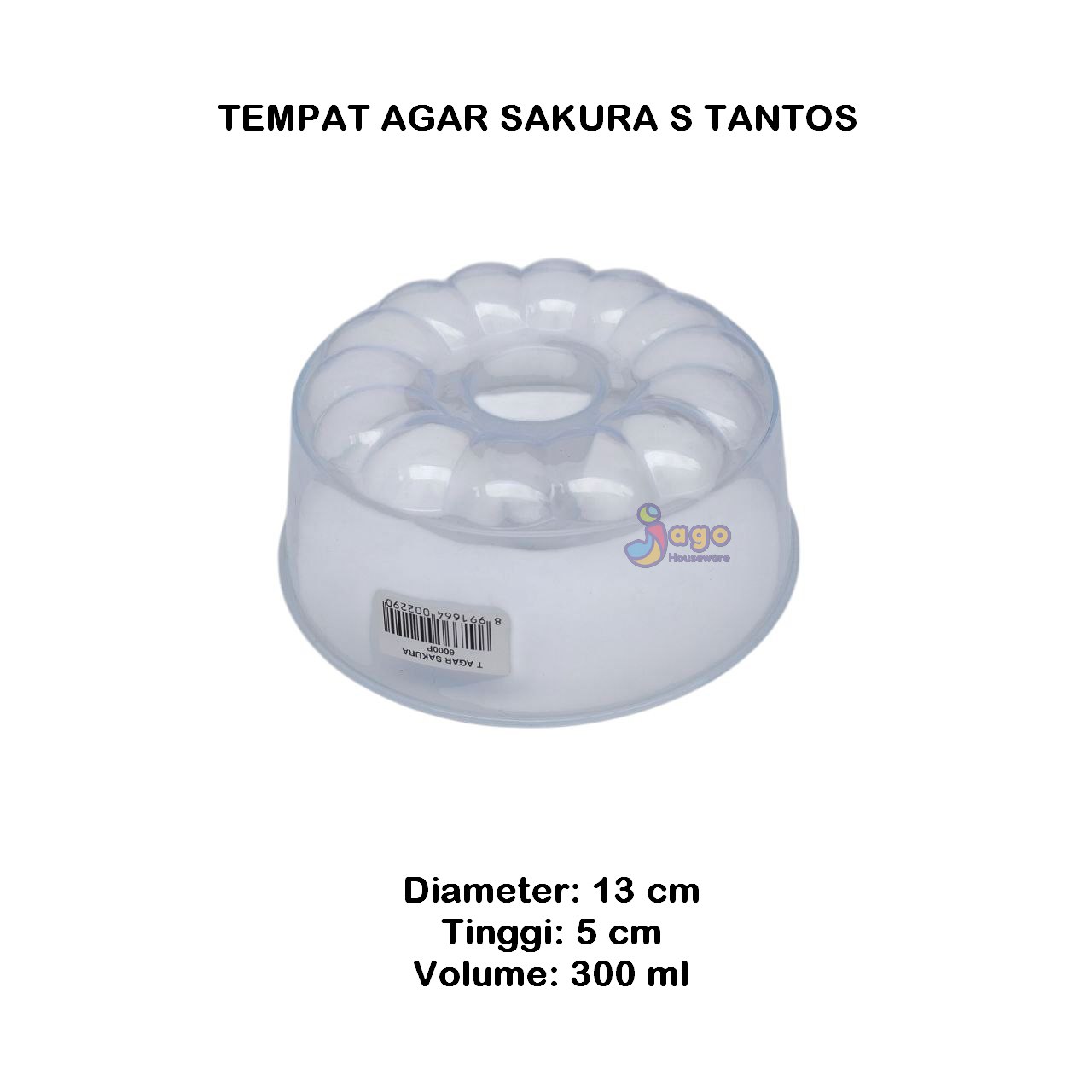 cetakan agar sakura s tantos jago houseware