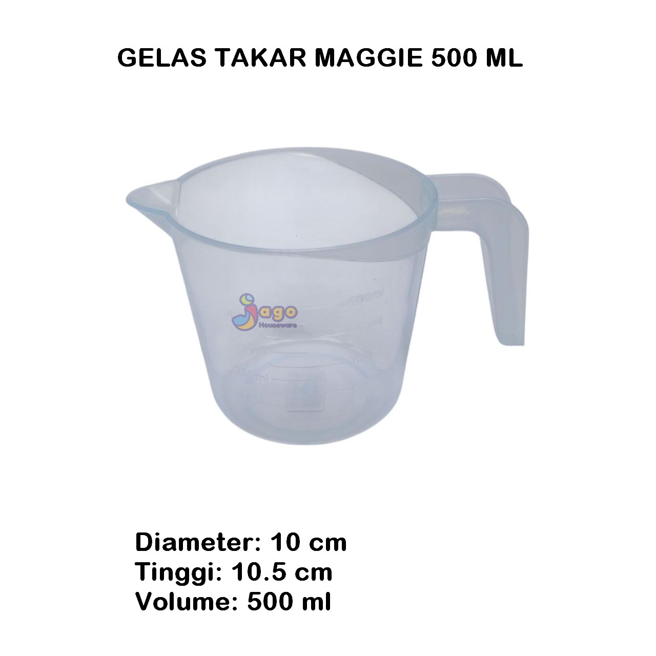 gelas takar maggie 500 ml tantos JAGO HOUSEWARE