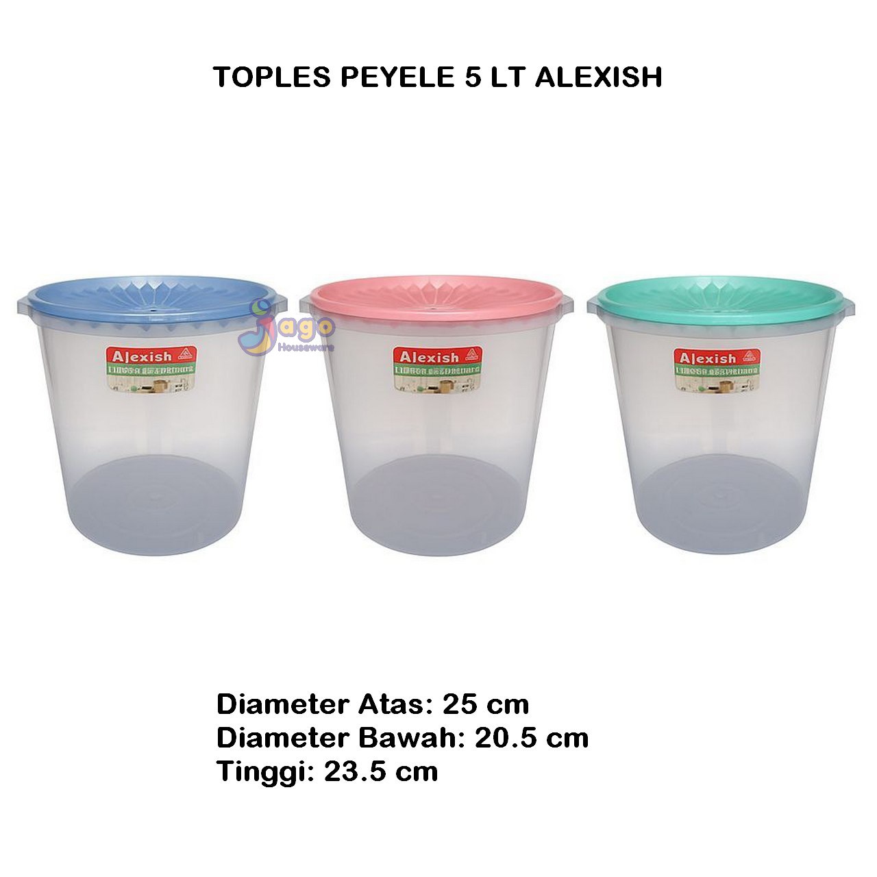 toples 10 lt alexish peyele jago houseware