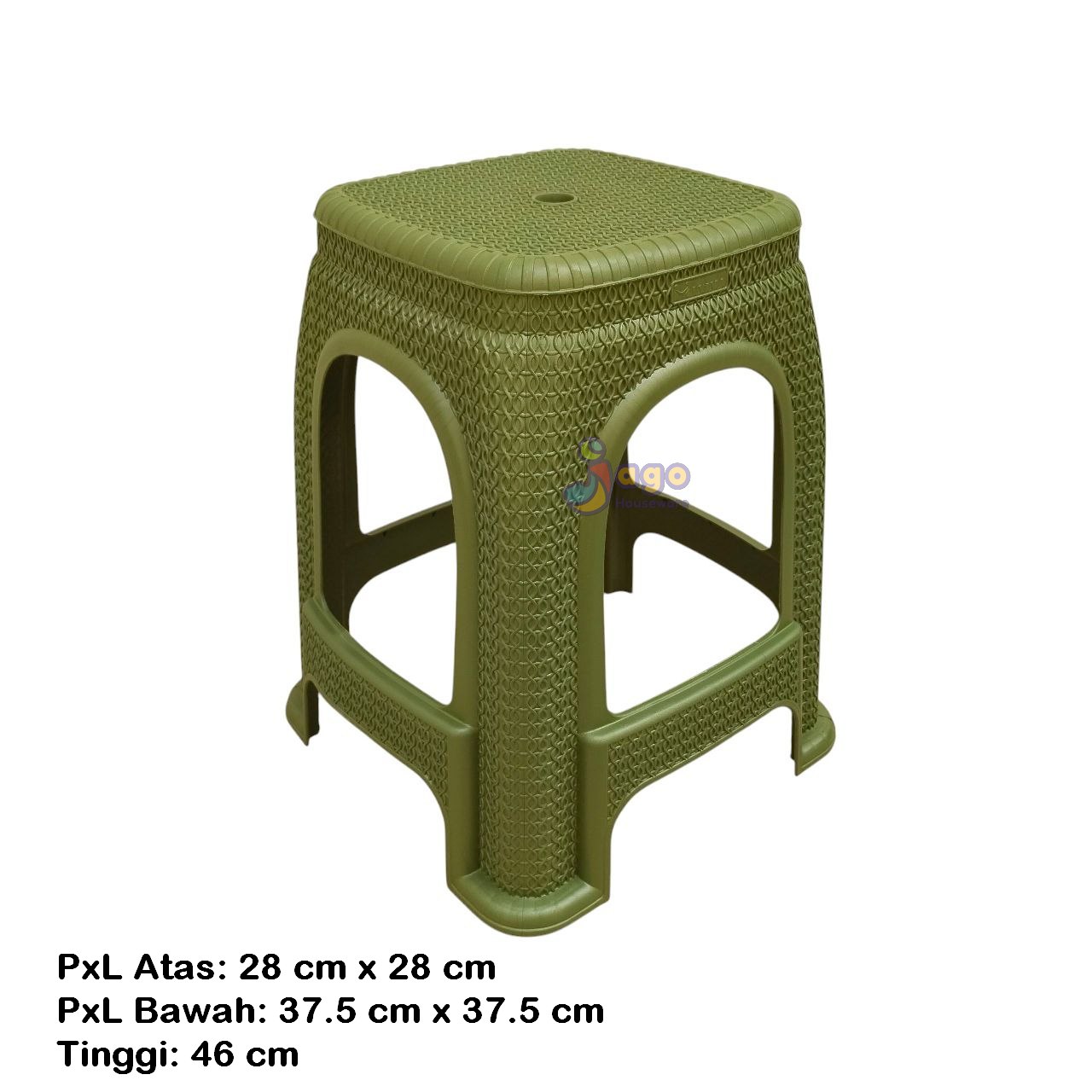 Kursi Bakso Rotan Olive Maxima jagohouseware